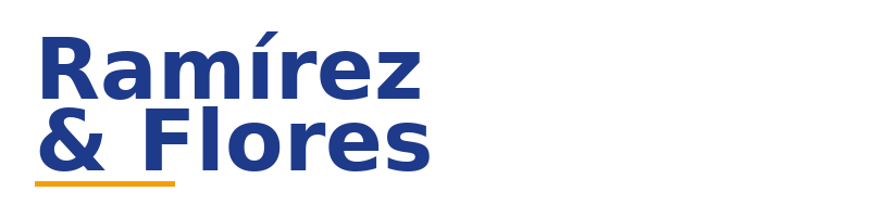 Ramírez & Flores logo
